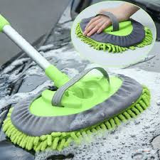 Car Cleaning Mop – Long-Handle Vehicle Cleaning Brush for Cars, SUVs, Trucks, Windows & Everyday Car Care