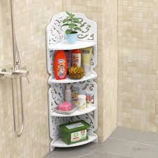 Corner Stand Bathroom Rack – Space-Saving Corner Storage Organizer for Bathroom, Shower & Home