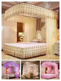 2 Stand/Rail Mosquito Net – Freestanding Bed Mosquito Protection Net for Bedroom & Home Use