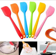 Small Silicone Spatula – Flexible Kitchen Scraper for Mixing, Spreading & Baking