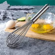 Heavy-Duty Steel Whisk – Kitchen Hand Whisk for Mixing, Beating & Baking