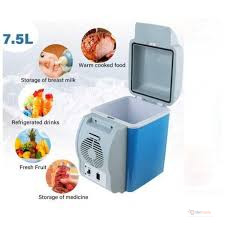 7.5L Car Fridge – Portable Mini Car Refrigerator & Cooler for Travel, Road Trips & Camping