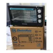Electromate 20L Electric Oven – Compact Countertop Baking, Cooking & Toasting Oven
