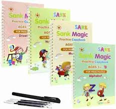 MAGIC Reusable Handwriting Practice Book for Kids – Writing Practice Workbook