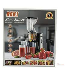 REKI Slow Juicer 500W – Slow Masticating Juice Extractor