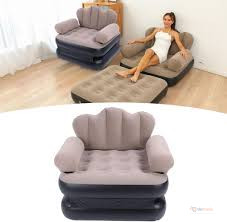 5-in-1 Pull-Out Inflatable Couch Sofa Bed – Multifunctional Inflatable Chair, Lounger & Bed for Home, Guests & Relaxation
