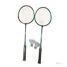 Badminton Rackets Set of 2 with Shuttlecocks – Lightweight Racquets for Indoor & Outdoor Play