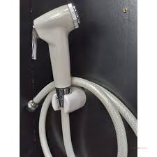 Scheffler Arabic Bidet Shower Shattaf – White Handheld Toilet Bidet Spray, Bathroom Hygiene Shower for Toilet & Bathroom Use