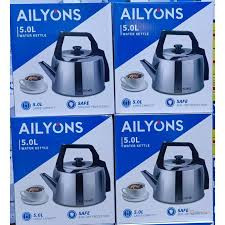AILYONS 5L Electric Kettle FK-305 – Large Capacity Water Boiler for Home, Office & Catering