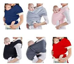 Baby Wrap Carrier Infant Sling Wrap – Hands-Free Baby Carrier for Newborns, Infants & Everyday Babywearing