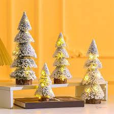 30cm Mini Christmas Tree with Light – Compact Illuminated Festive Christmas Decoration