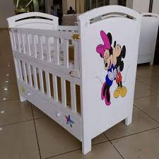 Newborn Kids Baby Cot Bed – Comfortable Baby Crib for Nursery, Infant Sleeping & Everyday Use