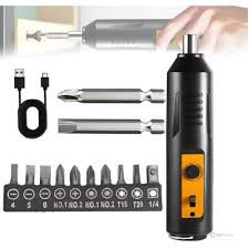 Electric Screwdriver – Cordless Power Screwdriver for Furniture Assembly, DIY Repairs, Home Maintenance & Installation