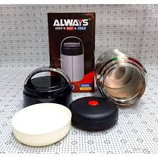Always Insulated Food Flask – Portable Meal Storage & Lunch Container