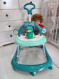 Easy Unique Baby Walker with Melodies, Toys & Push Handle – Interactive Baby Walking & Play Walker