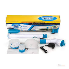 Spin Scrubber Brush | Electric Rotating Cleaning Brush for Bathroom, Kitchen, Tiles, Floors & Household Cleaning