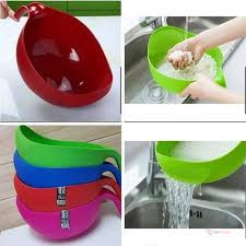Rok Plastic Rice & Cereals Strainer – Kitchen Washing & Draining Bowl