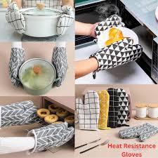 Oven Gloves – Kitchen Cooking & Baking Gloves for Handling Hot Pots, Trays, Bakeware & Everyday Cooking