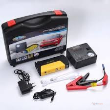 2-in-1 Portable Car Jump Starter Kit with Tyre Inflator – Battery Booster & Air Compressor for Emergency Roadside Assistance