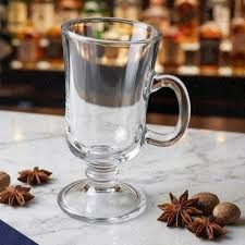 6pcs Elegant Irish Glasses – Stylish Glass Drinking Set for Home, Dining and Entertaining
