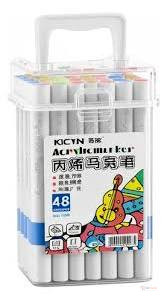 Acrylic Paint Markers with Brush Tips – Art & Craft Drawing Pens