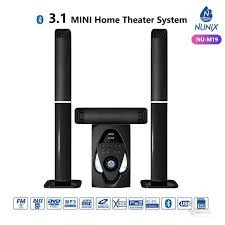 Nunix NU-M19 Home Theater System | Powerful Sound System for TV & Entertainment