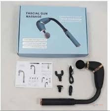 Cordless Deep Tissue Massage Gun with 4 Massage Heads – Portable Electric Muscle Massager for Home, Gym, Recovery & Relaxation