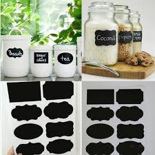 80Pcs Kitchen Spice Jar Labels with Pen – Spice Container Labels for Kitchen Organisation & Pantry Storage