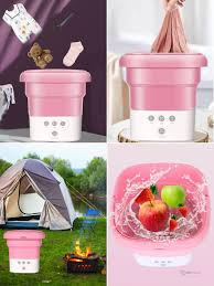 7.5KG Foldable Washing Machine – Portable Compact Laundry Washer