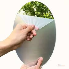 Peel & Stick Mirror 40×60 cm – Self-Adhesive Wall Mirror for Bedroom, Bathroom & Home Décor