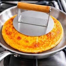 Heavy Duty Stainless Steel Chapati Spinner Burger Press – Round