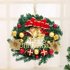 30cm Christmas Wreath with Lights – Festive Door & Wall Christmas Decoration