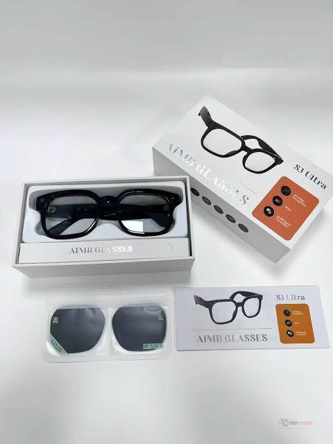 S3 Smart AI Glasses with Wi-Fi, Camera and Bluetooth – Wearable Smart Glasses | OrderMania Kenya
