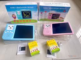 Rechargeable Card Reader with Writing Board – Portable Reusable Card Reading & Writing Board for Home, School & Office