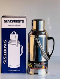 3.2L Stainless Steel Flask 7022 – Large Insulated Vacuum Flask