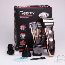 Geemy 3-In-1 Rechargeable Barber Shaving Machine – Kinyozi & Grooming Machine