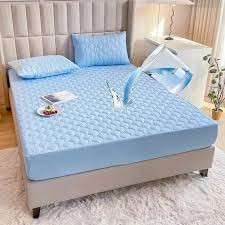 4×6 Grey Waterproof Mattress Protector – Protective Mattress Cover for Bed, Bedroom & Home