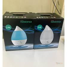 2.6L Humidifier with Antibacterial Filter & Adjustable Mist Output