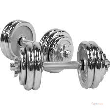 15KG Chrome Adjustable Dumbbell – Strength Training Weight for Home Gym, Fitness & Workouts