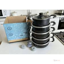 SRL 14pcs Cooking Pot Set – Complete Kitchen Cookware Collection