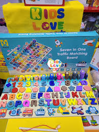 Montessori Maths and Alphabet Learning Set – Educational Letters & Numbers Activity for Kids