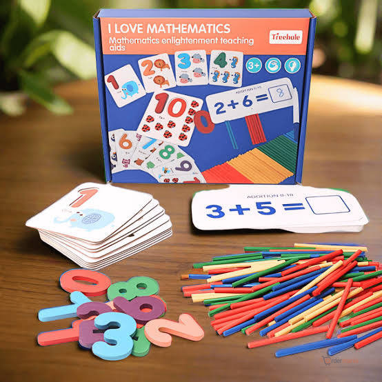 Kids I Love Mathematics Montessori Tool – Early Learning Maths Educational Toy for Children