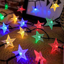 5M Waterproof Multicoloured LED Christmas Lights – Fairy String Lights for Christmas Trees & Festive Decorations