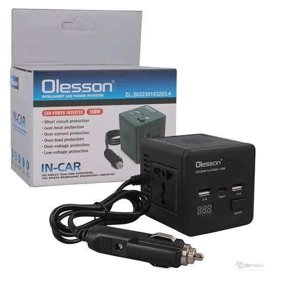 Olesson 1663 Car Charger – In-Car Phone Charging Accessory | OrderMania Kenya