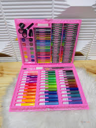 150PCS Comprehensive Kids’ Art Set – Complete Drawing, Colouring & Painting Kit for Children, Creative Play & School Projects