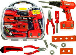 Good Helper Engineering Tool Set – 15-Piece Pretend-Play Engineering Kit for Kids, Creative Role Play & Hands-On Learning