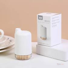 Elegant Toothpick Holder with Free Toothpicks – Stylish Tabletop Toothpick Dispenser for Home, Kitchen and Dining