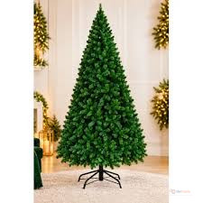 6FT Artificial Cypress Christmas Tree 180cm – Durable PVC Green Pine Foliage with Fold-Out Base