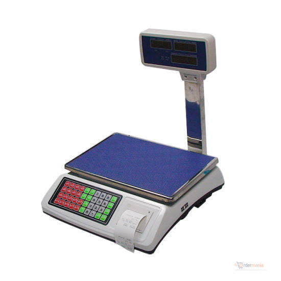 50kg Electric Digital Weighing Scale with Receipt Printer for Shops, Butcheries & Retail Businesses