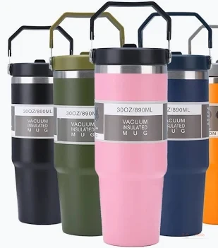 Travel Mug – Portable Hot & Cold Drink Cup
